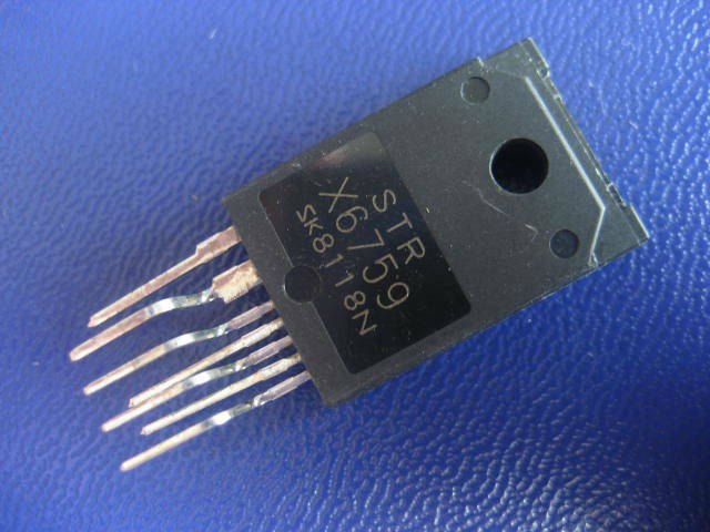

Микроcхема STR-X6759 короткие выводы