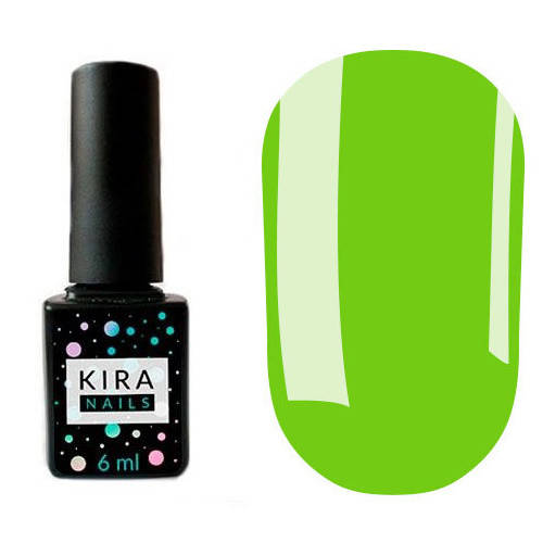 

Гель-лак Kira Nails №125 (приглушенный светло-зеленый, эмаль), 6 мл