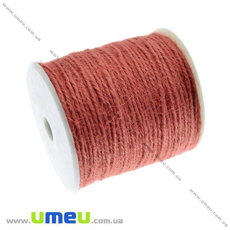 

Шпагат пеньковый, Терракотовый, 2 мм, 1 м (LEN-021699)