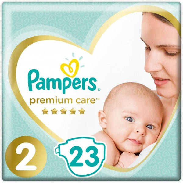 

Подгузники Pampers Premium Care 2 (4-8 кг), 23 шт