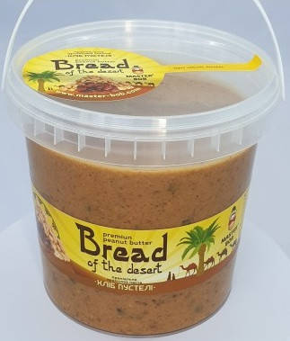 

Арахисовая паста Master Bob - Bread Of The Desert с финиками (1000 г) классическая