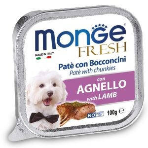 

Влажный корм для собак Monge Fresh Lamb 100 г Акция