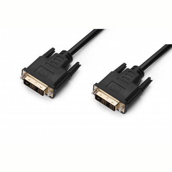 

Кабель ProLogix (PR-DVI-DVI-P-05-28-3m) DVI-DVI Single link,18+1, 3м, Черный