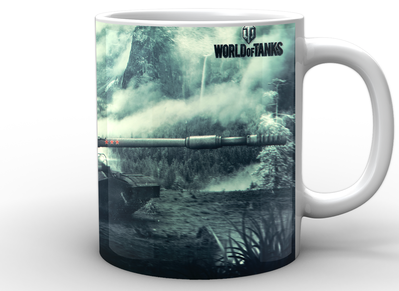 

Кружка World of Tanks Мир танков лого WT.02.019, Белый