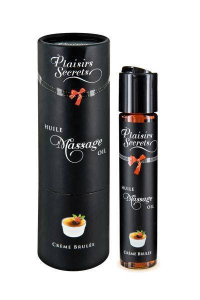

Распродажа! Массажное масло Plaisirs Secrets Creme Brulee (59 мл) (срок 12.2022)