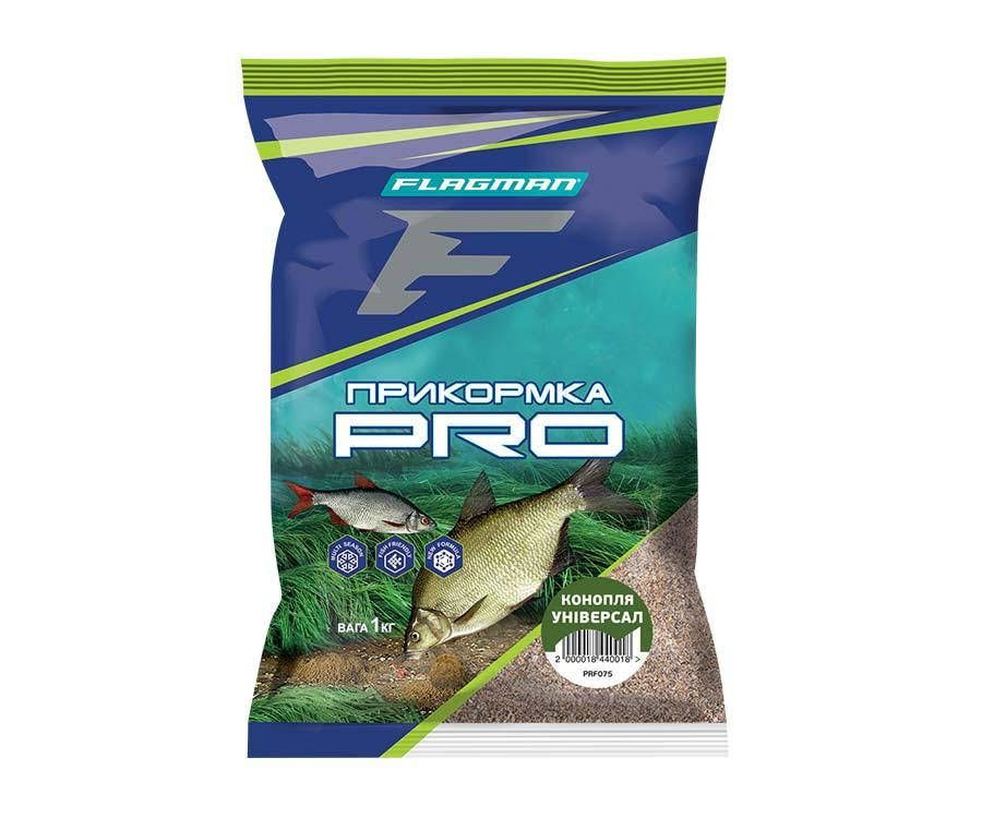 

Прикормка Flagman Pro Next Универсальна Конопля