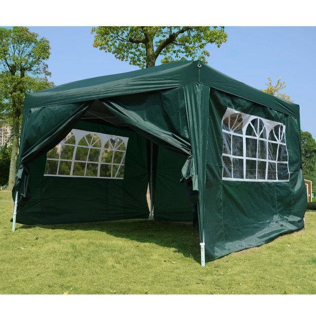 

Распродажа! Садовый павильон,Торговый шатер 3 х 3 м,Садовая палатка Зелений