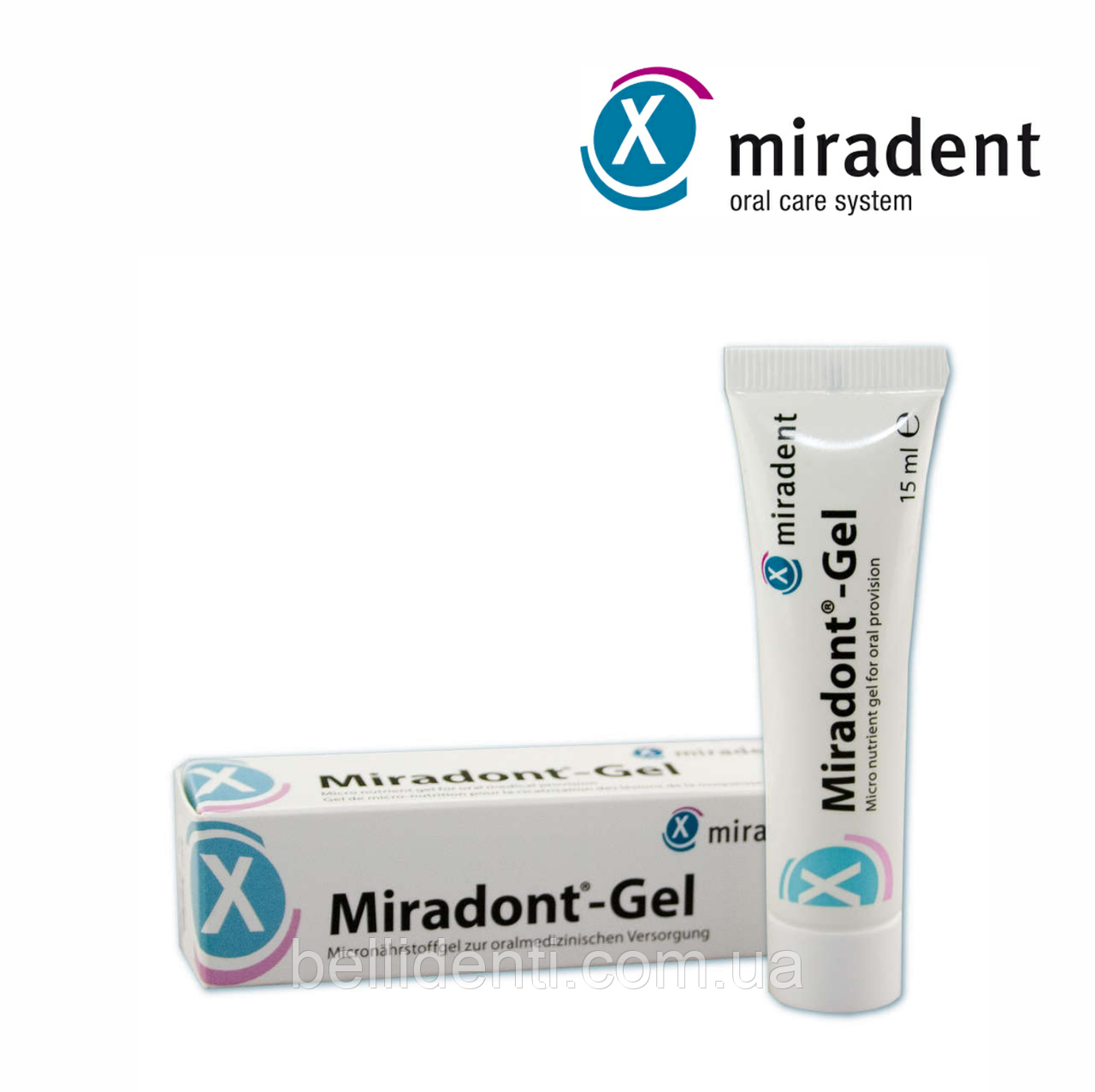 

Гель для ускорения заживления ран Miradent Miradont-Gel, 15 мл