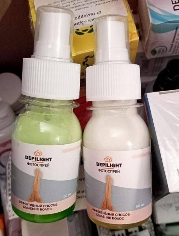 

Depilight (Депілайт) - фотоспрей для депіляції