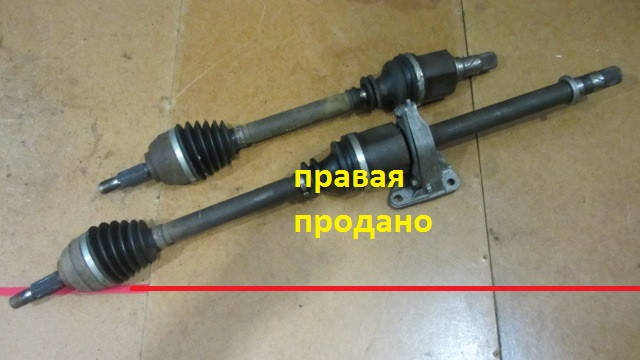 

Полуось/привод (ЛЕВАЯ) Renault Scenic II 2003-2008 2,0і 16V/1.9DCI