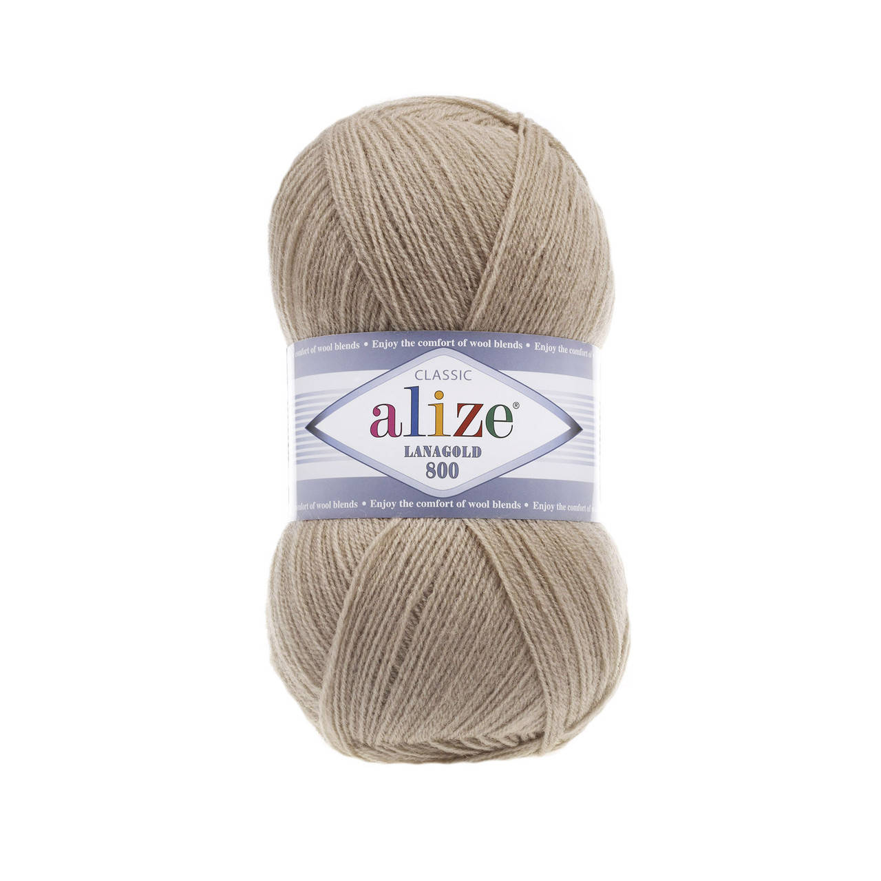 

Пряжа Alize Lana Gold 800 585 камень