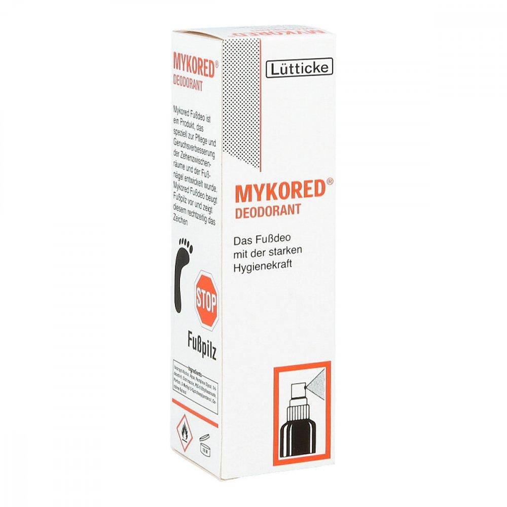 

Mykored - дезодорирующий противогрибковый спрей для стоп и ногтей, 70 мл
