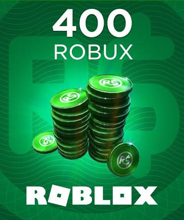 

Roblox Gift Card: 400 Robux