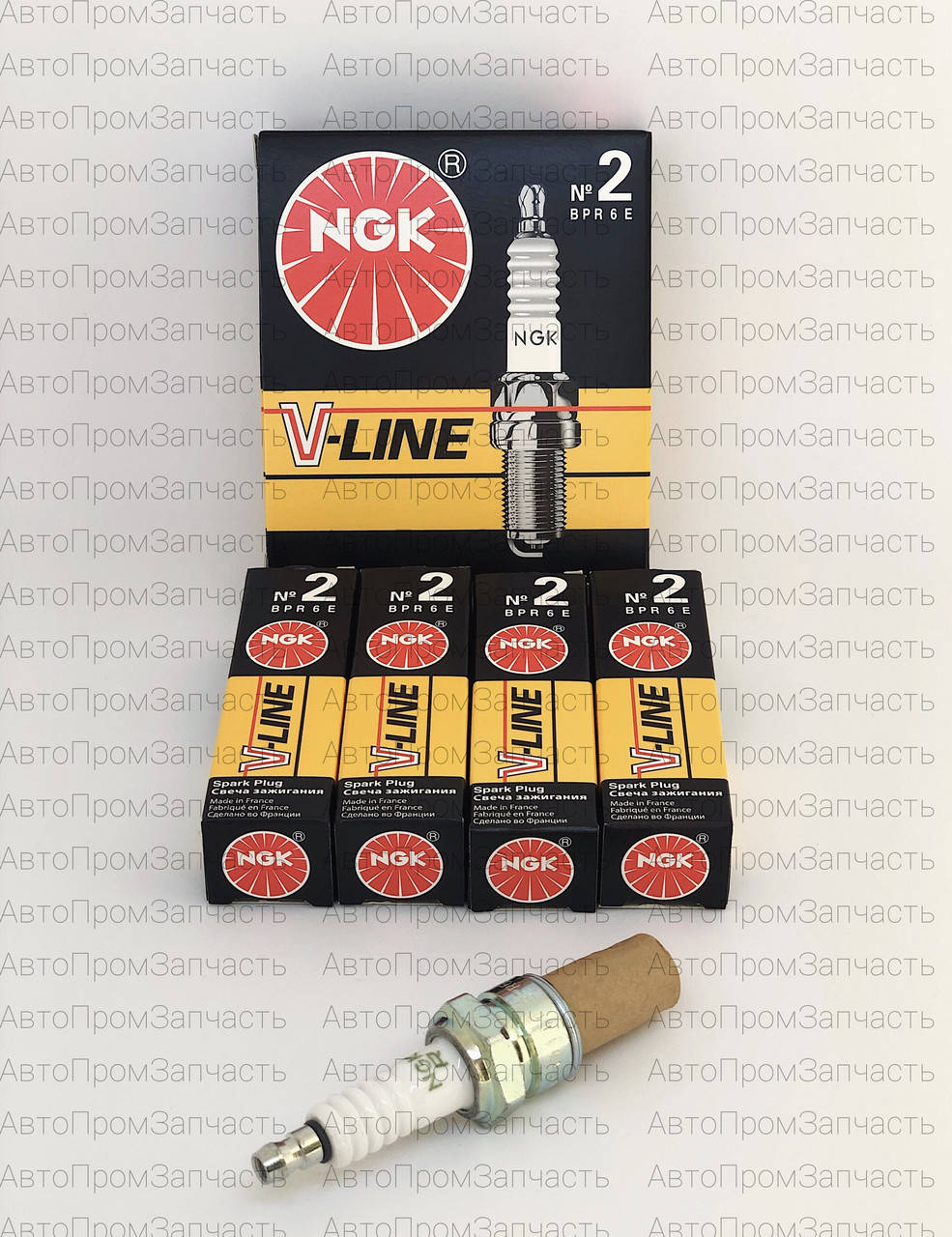 

Свечи зажигания ВАЗ 2108, 2109 NGK V-02