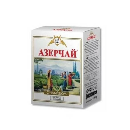 

Черный чай с чабрецом Азерчай 100 г