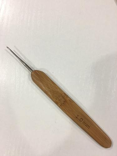 

Крючок для вязания с плоской бамбуковой ручкой 1.0 мм