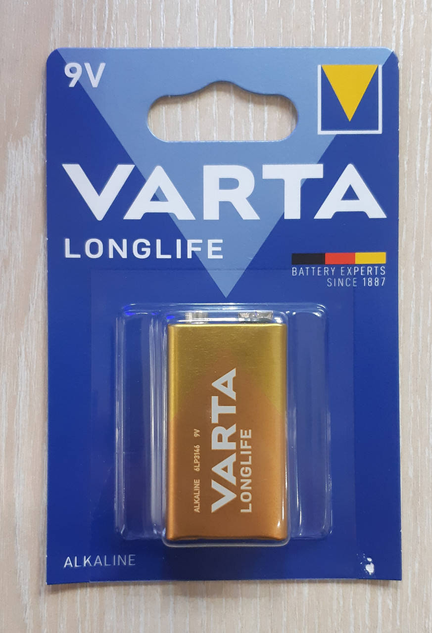 

Батарейка VARTA Longlife 9V/6LR61