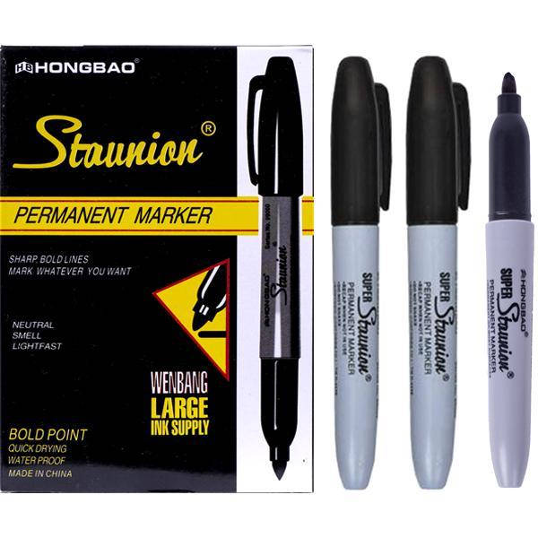 

Маркер толстый Sharpie черный