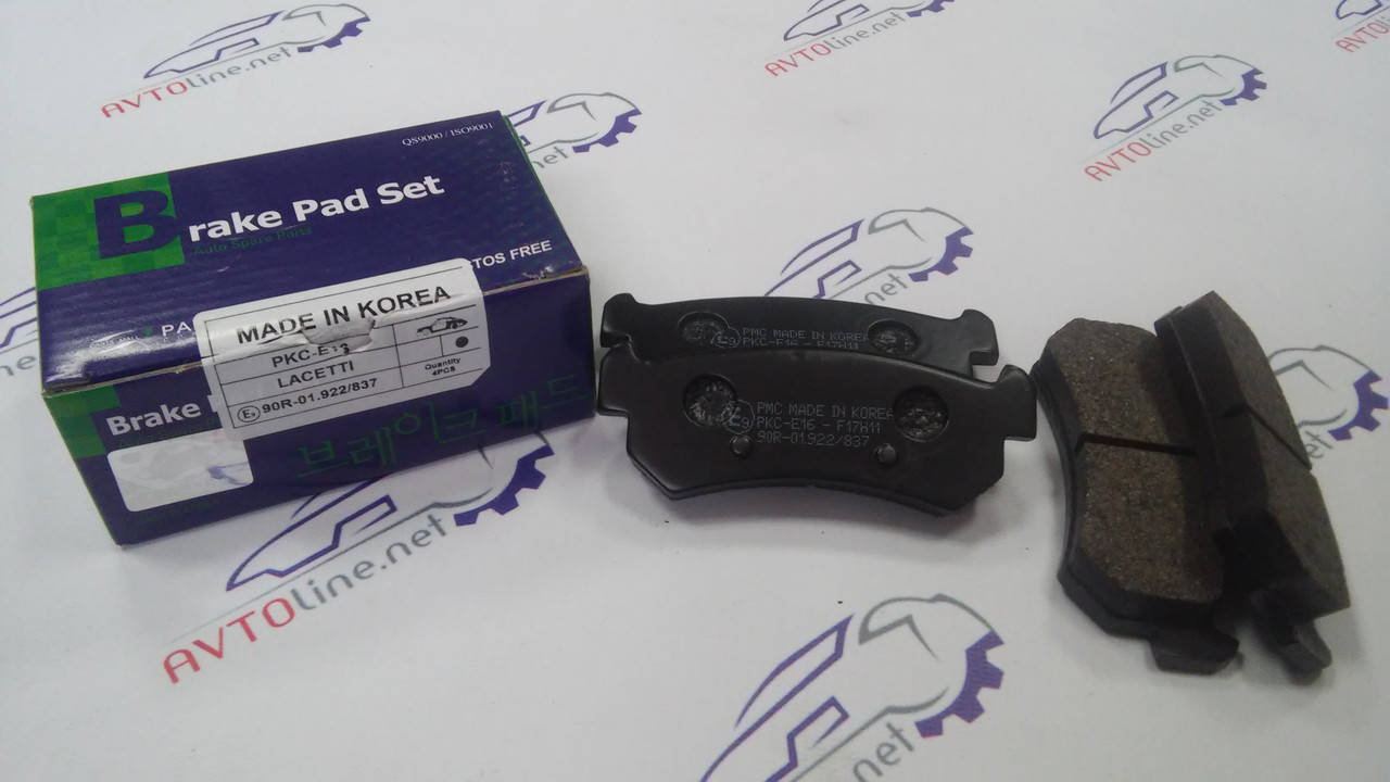 

Колодки тормозные задние дисковые Лачетти до 2007 г.в. Parts Mall