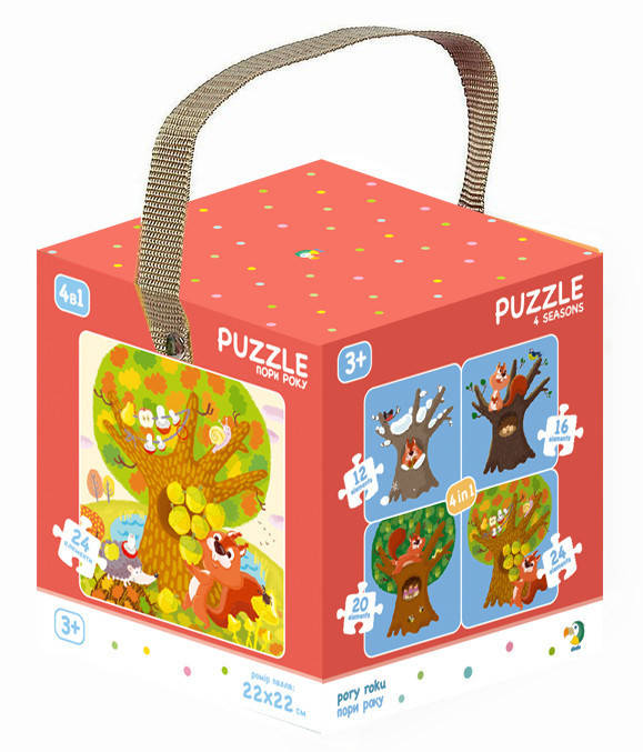 

Детский набор пазлов "Времена года" DoDo 300125, 4 в 1