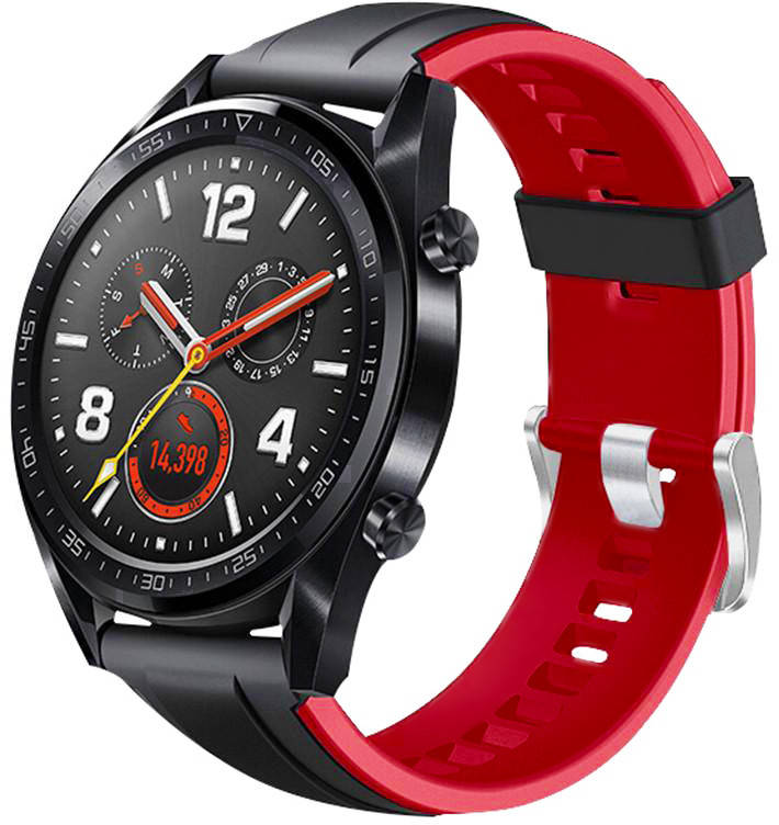 

Ремешок Coholl (22мм) Черно-красный