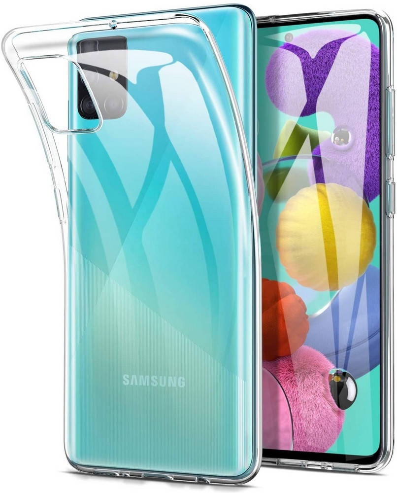 

Прозрачный Чехол OneCam Samsung Galaxy A71 A715 (ультратонкий силиконовый) (Самсунг Галакси А71)