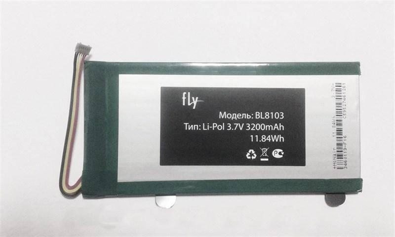 

Аккумуляторная батарея (BL8103, 3200mAh) Fly Flylife Connect 7 3G 2 (EAD00601011), оригинал