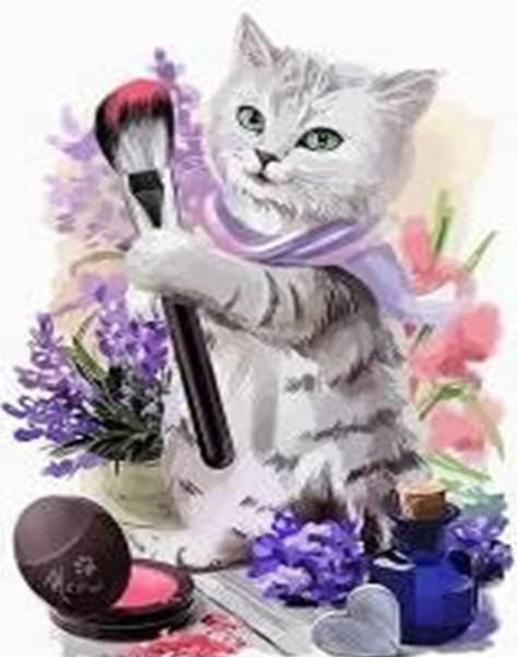 

Алмазная вышивка. Картина на подрамнике "Makeup", размер 20х30 см