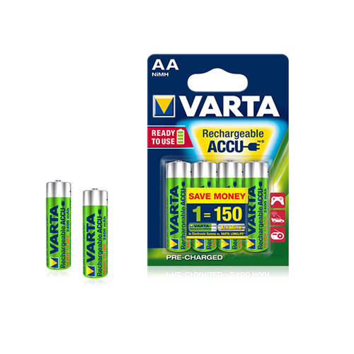 

Аккумуляторы Varta Rechargeable Accu Ready 2 Use AA 2100 mAh - (4 шт.)