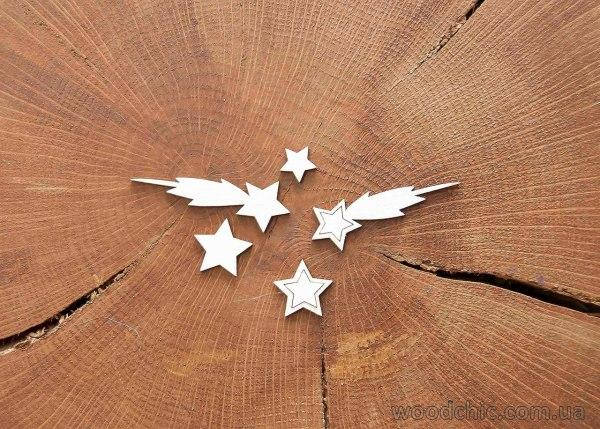 

Чипборд Набор "Кометы и звезды"