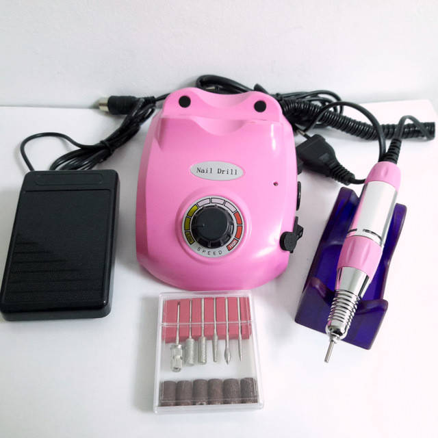 

Фрезер для маникюра и педикюра Nail Drill 50 W, Розовый