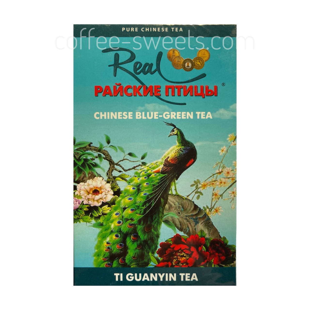 

Чай Райские Птицы 100г зелёный Chinese Blue-green tea
