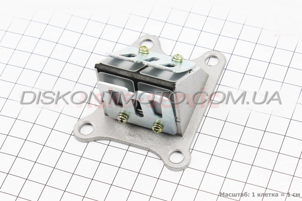 

Лепестковый клапан Honda DIO ZX AF 34/35 GBL (Хонда ДИО) (под 4 болта) "JWBP"