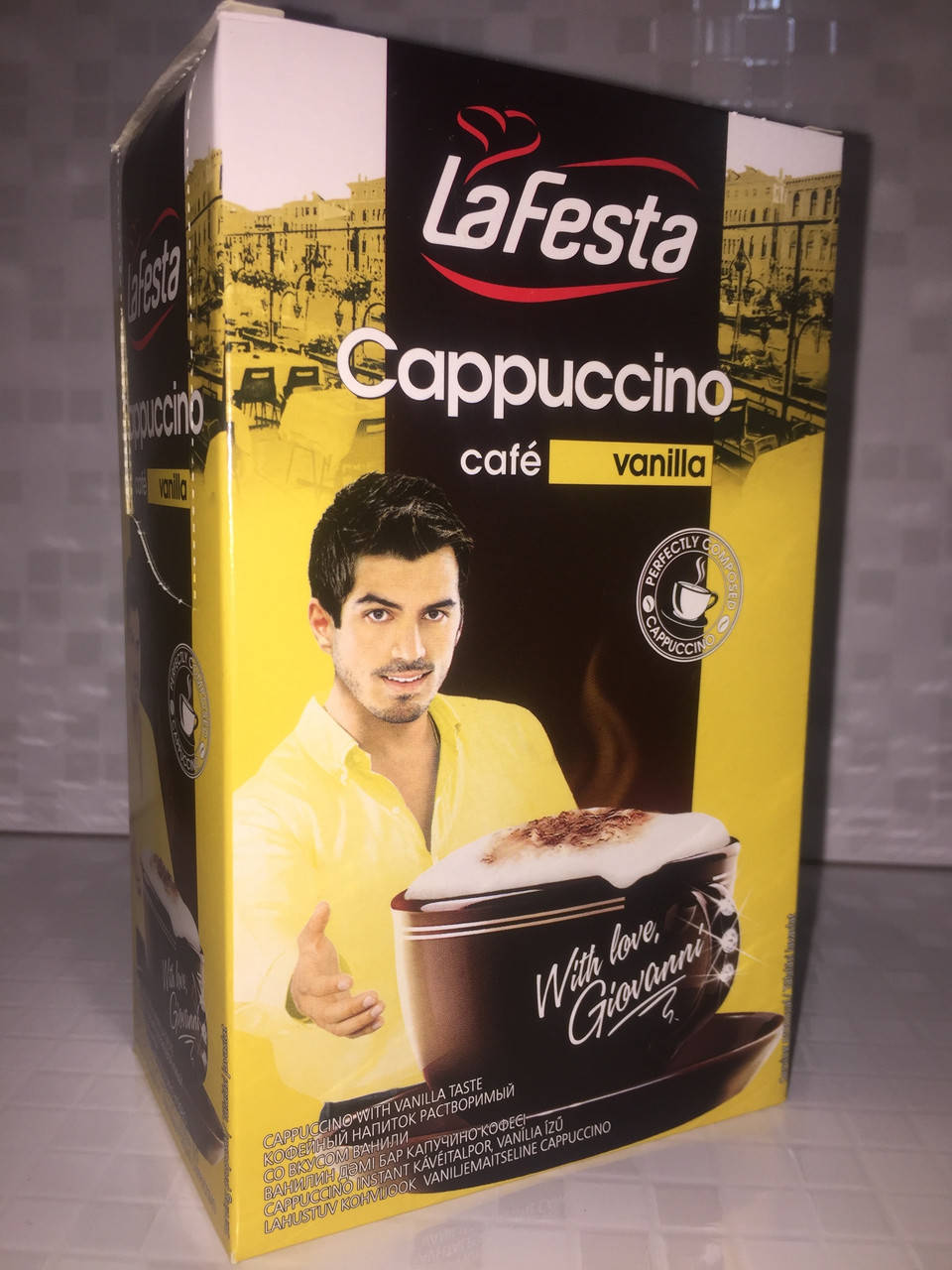 

Кофейный напиток лафеста / LaFesta cafe vanila 10 шт. упак.