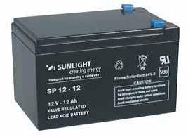 

Аккумулятор SUNLIGHT SP12-12, 12В 12 А*ч