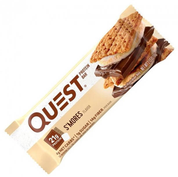 

Протеиновый батончик Quest Protein Bar 60 г шоколад и крекерная крошка