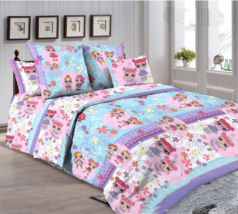

Детское постельное белье "Кукла ЛОЛ", бязь, арт. 225001