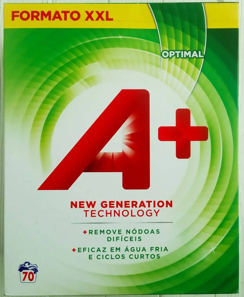 

Універсальний пральний порошок A+ 4.2 кг (70 прань) Іспанія