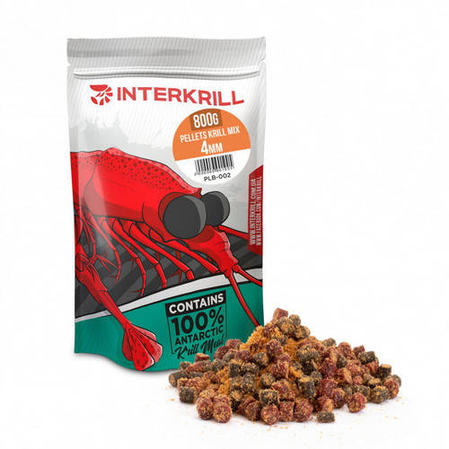 

Пеллетс Interkrill Pellets Krill Mix 4mm 800g