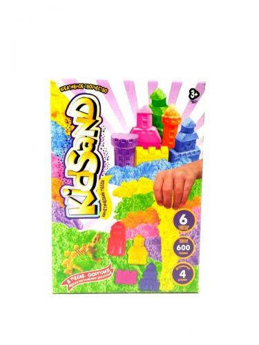 

Кинетический песок "KidSand" с формочками, 600 г (рус)