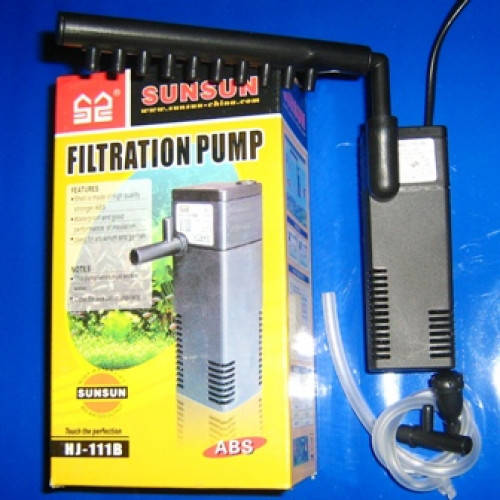 

Фильтр внутренний, SunSun HJ- 111B (для аквариумов до 40 л)