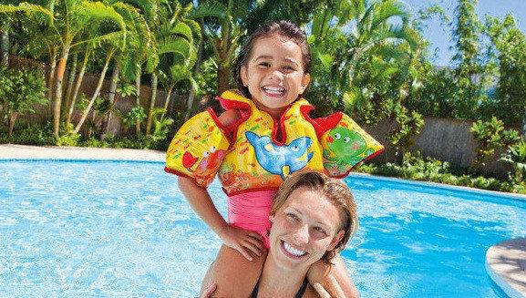 

Жилет нарукавники для плавания Intex 58673, интекс 66x44 см