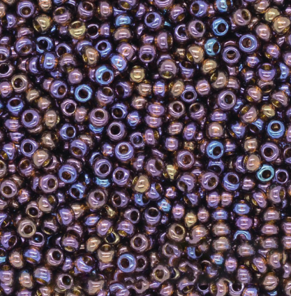 

11140 Бисер для вышивки бензиновый Чехия Preciоs Вес 10 г