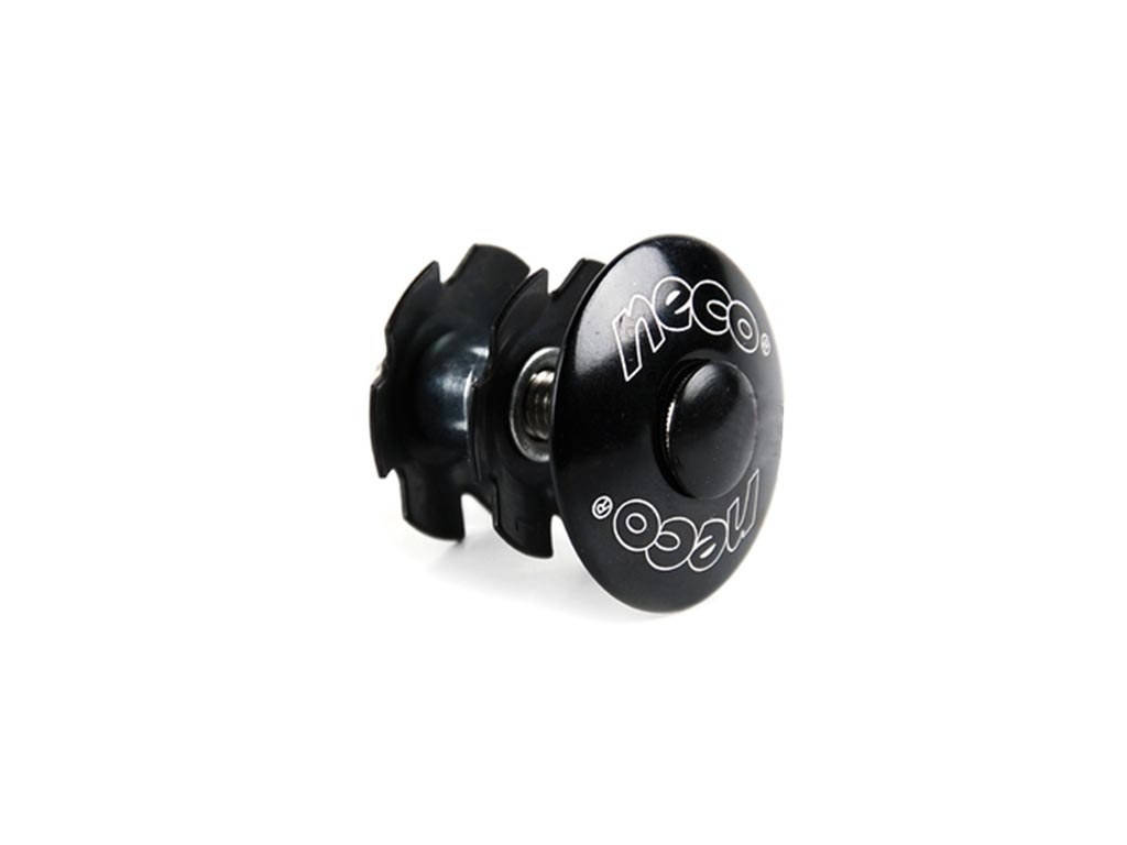 

Крышка рулевой колонки NECO 1-1/8", с якорем, черная