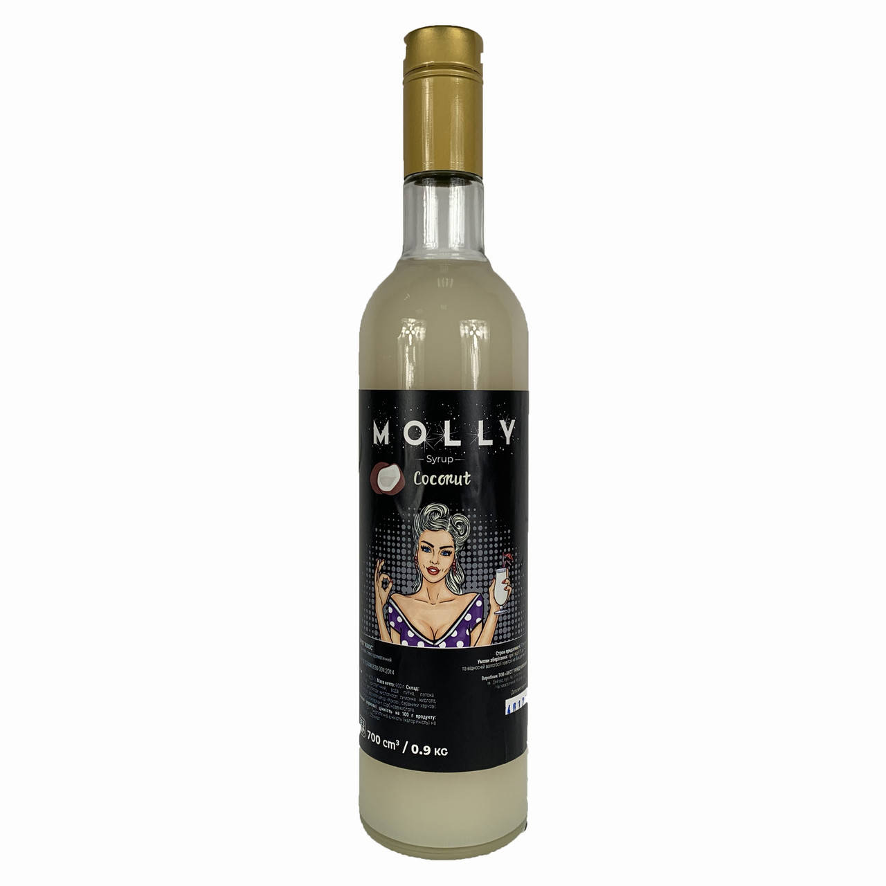 

Сироп MOLLY Кокос 700 мл