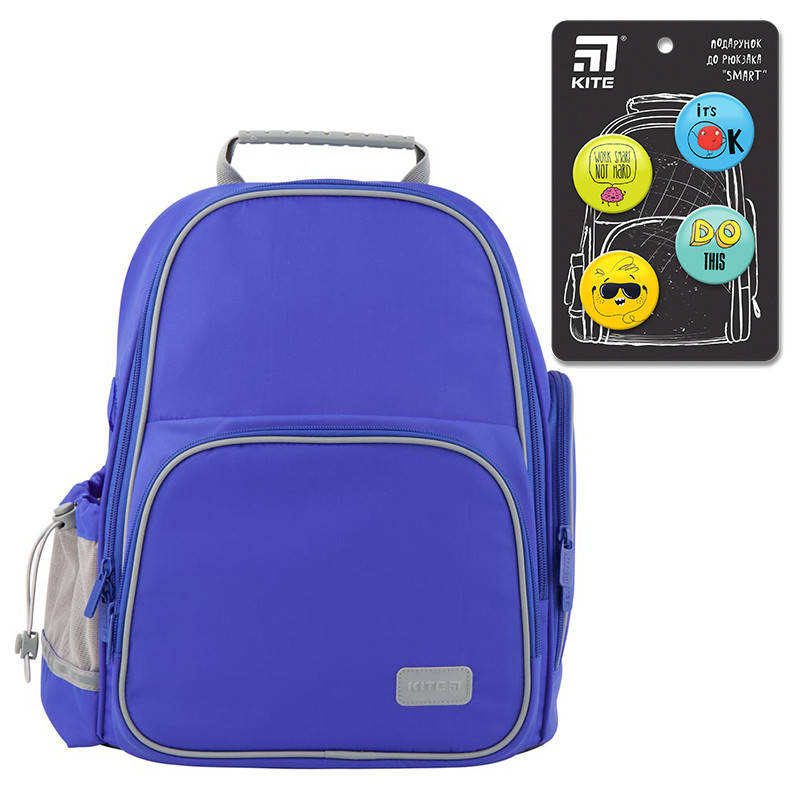 

Рюкзак школьный Kite Education K19-720S-2 Smart синий