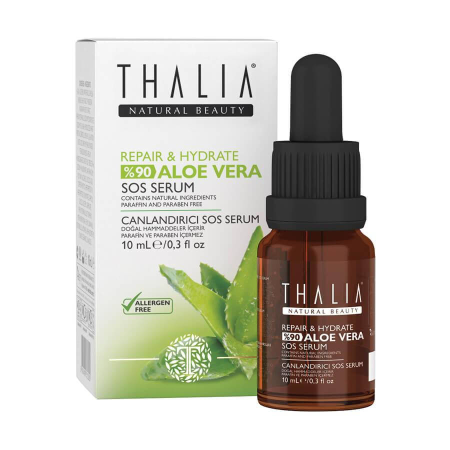 

SOS-сыворотка для лица с алоэ вера THALIA 10 мл