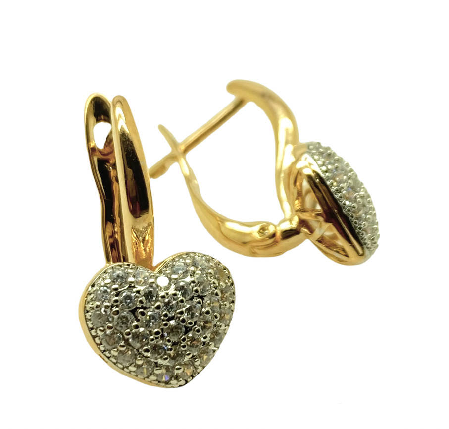 

Серьги Xuping. 18k. 20х11 mm