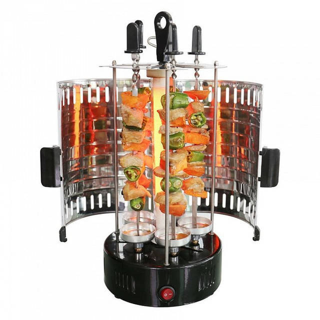

Bbq электрошашлычница на 6 шампуров Domotec, мега распродажа