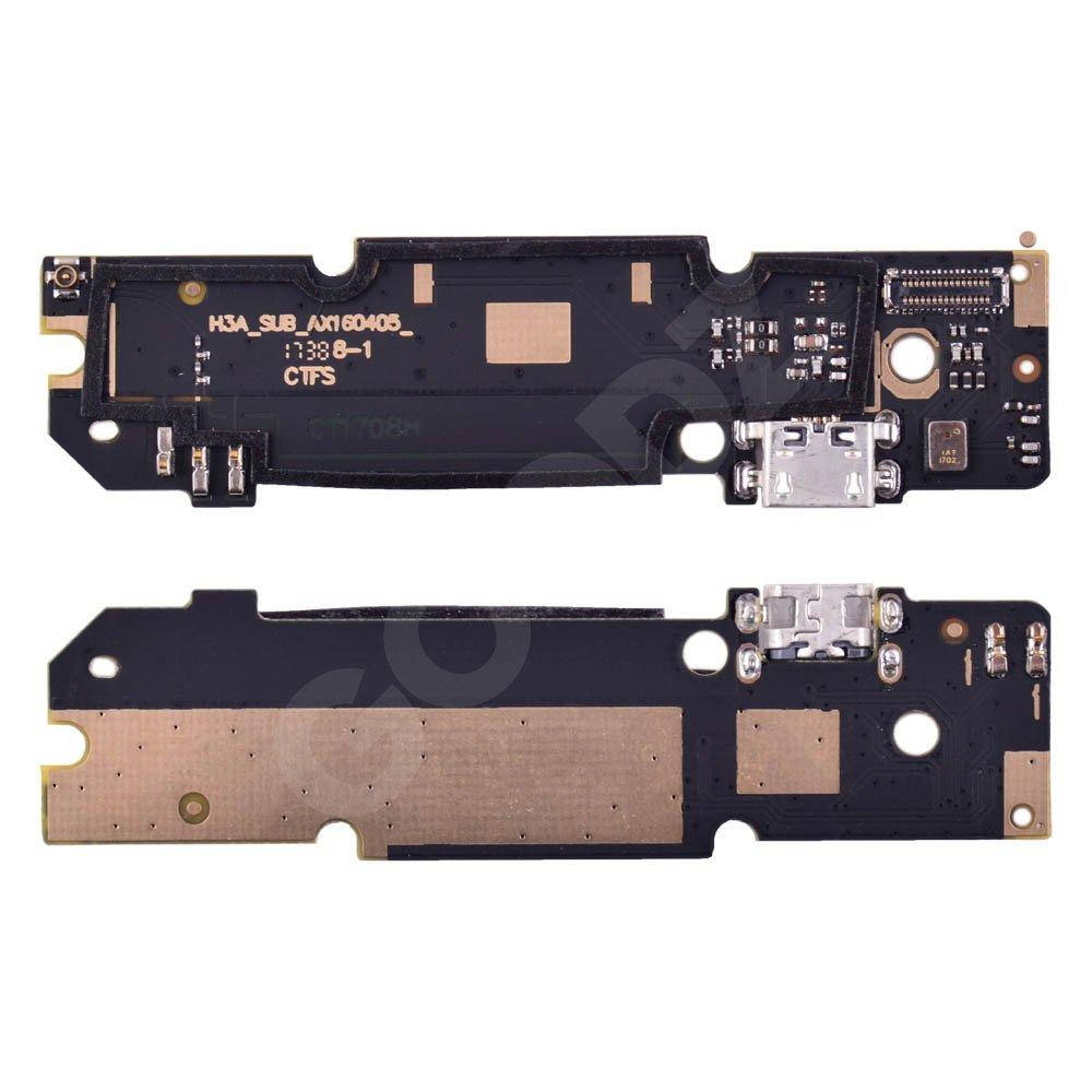 

Разъем зарядки Xiaomi Redmi Note 3 Pro (30 pin) с нижней платой